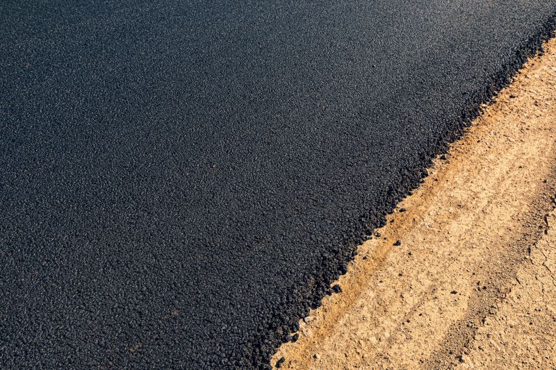 Resealed Asphalt Road