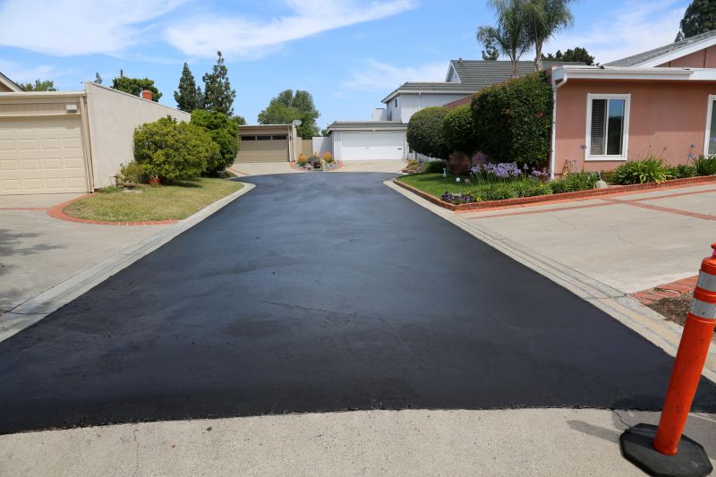 Freshly Resealed Asphalt