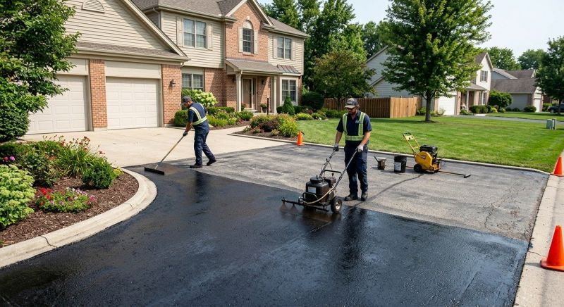 Asphalt Sealcoating in Greenville, SC