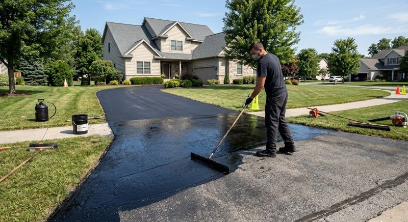 Asphalt Sealcoating in San Antonio, TX